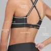 Soutien-gorge Airlift Haven - Anthracite/Blanc