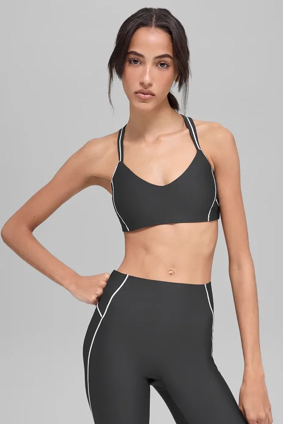 Soutien-gorge Airlift Haven - Anthracite/Blanc