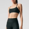 Soutien-gorge Airlift Intrigue - Vert charbon