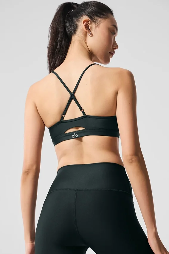 Soutien-gorge Airlift Intrigue - Vert charbon