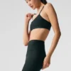 Soutien-gorge Airlift Intrigue - Vert charbon