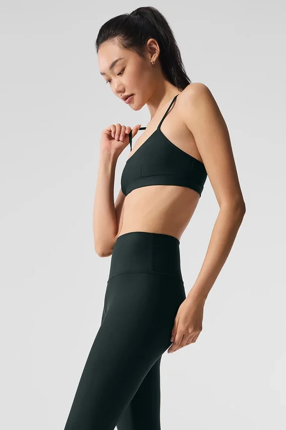 Soutien-gorge Airlift Intrigue - Vert charbon
