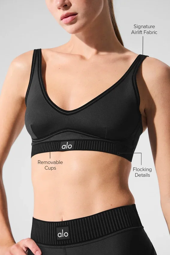 Soutien-gorge Airlift Line up - Noir