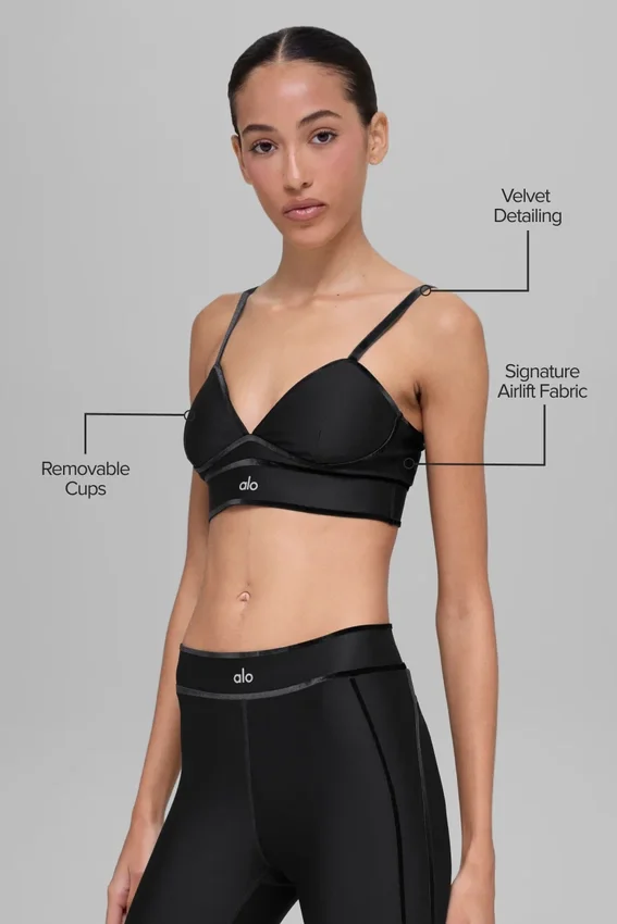 Soutien-gorge Airlift Love Language - Noir