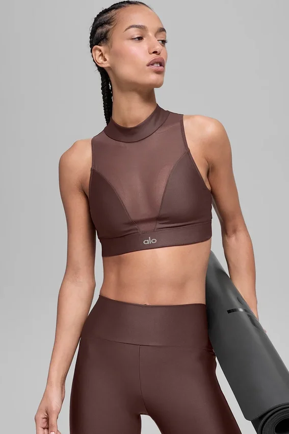 Soutien-gorge Airlift Mesh Infatuation - Brownstone
