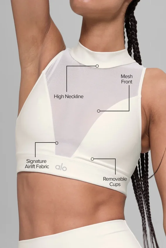 Soutien-gorge Airlift Mesh Infatuation - Ivoire