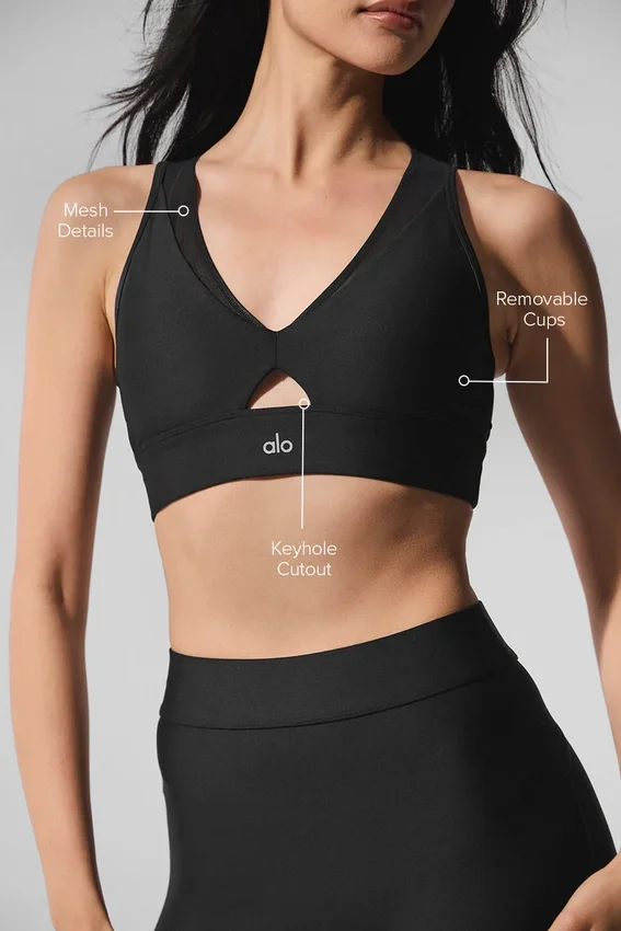 Soutien-gorge Airlift Mesh Just Right - Noir
