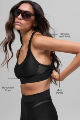 Soutien-gorge Airlift Rebel – Noir