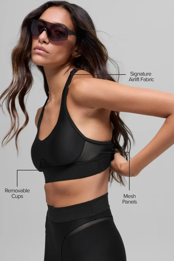 Soutien-gorge Airlift Rebel - Noir