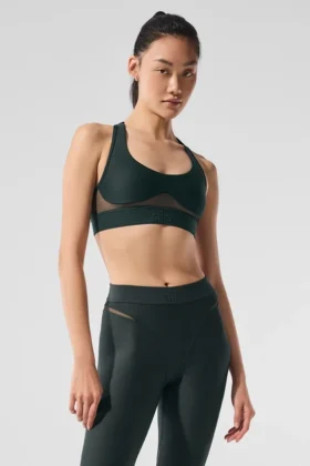 Soutien-gorge Airlift Rebel - Vert anthracite