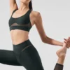 Soutien-gorge Airlift Rebel - Vert anthracite