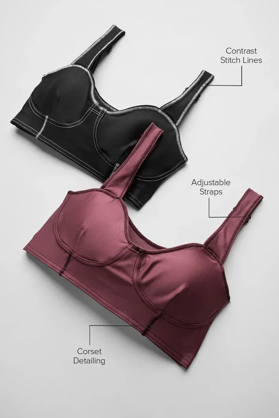 Soutien-gorge Airlift Redefine - Noir/Blanc