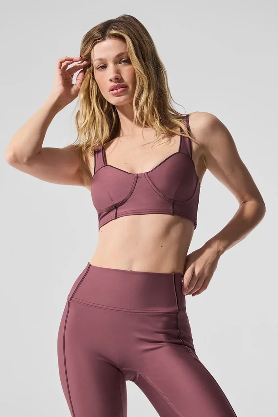 Soutien-gorge Airlift Redefine - Truffe bordeaux/Noir