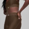 High-Waist Airlift Legging Suit Up - Espresso