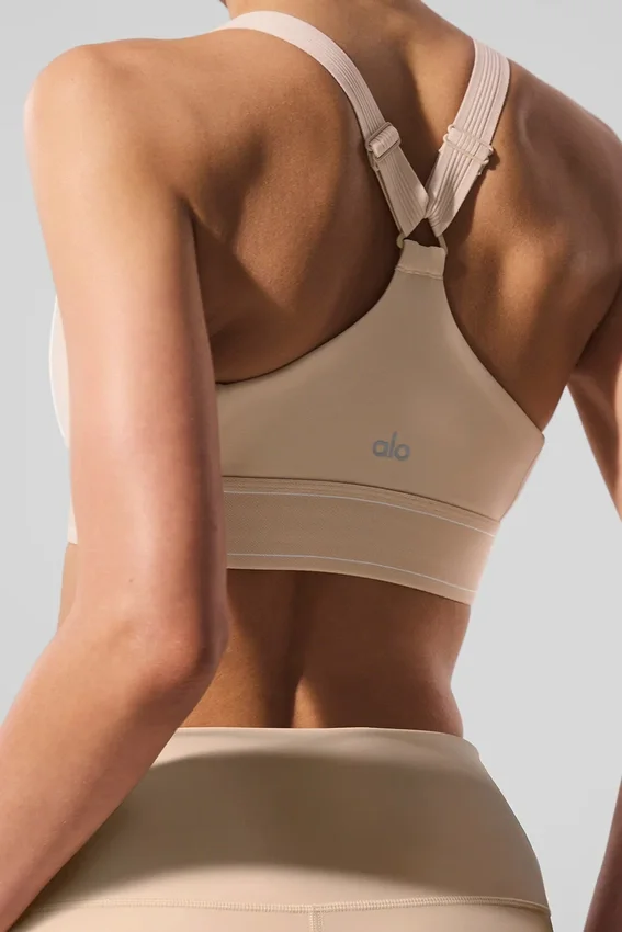Soutien-gorge Airlift Suit up - Macadamia/Blanc