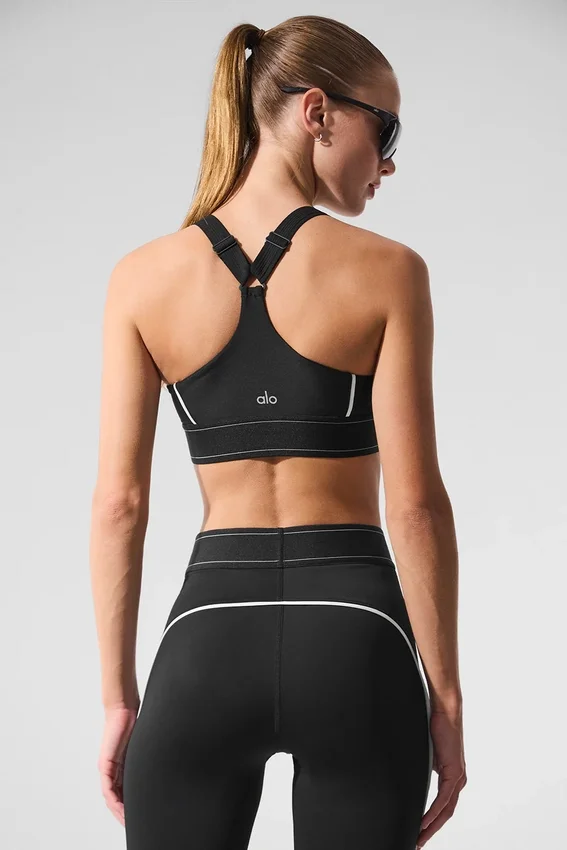 Soutien-gorge Airlift Suit up — Noir/Blanc