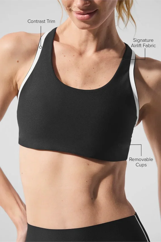 Soutien-gorge Airlift Super Sleek Contrast - Noir/Blanc