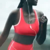 Soutien-gorge Airlift Super Sleek Contrast - Rouge bonbon/Blanc