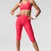 Soutien-gorge Airlift Super Sleek Contrast - Rouge bonbon/Blanc