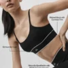 Soutien-gorge Alo Softsculpt Amp It up - Noir