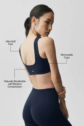Soutien-gorge Alo Softsculpt Precision – Bleu marine