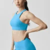 Soutien-gorge Alo Softsculpt Superset - Bleu azur