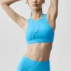 Soutien-gorge Alo Softsculpt Superset - Bleu azur
