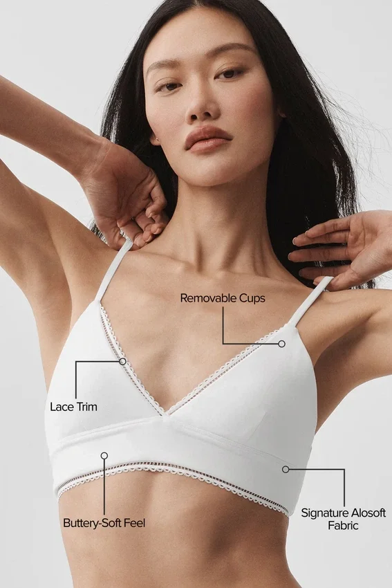 Soutien-gorge Alosoft Affection - Blanc