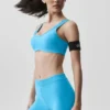 Soutien-gorge Alosoft Center Stage - Bleu azur