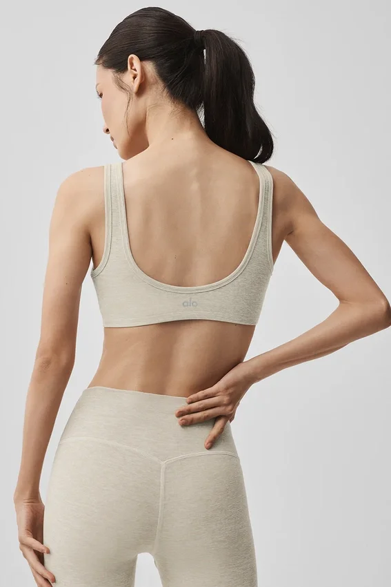 Soutien-gorge Alosoft Center Stage - Gris chiné avoine