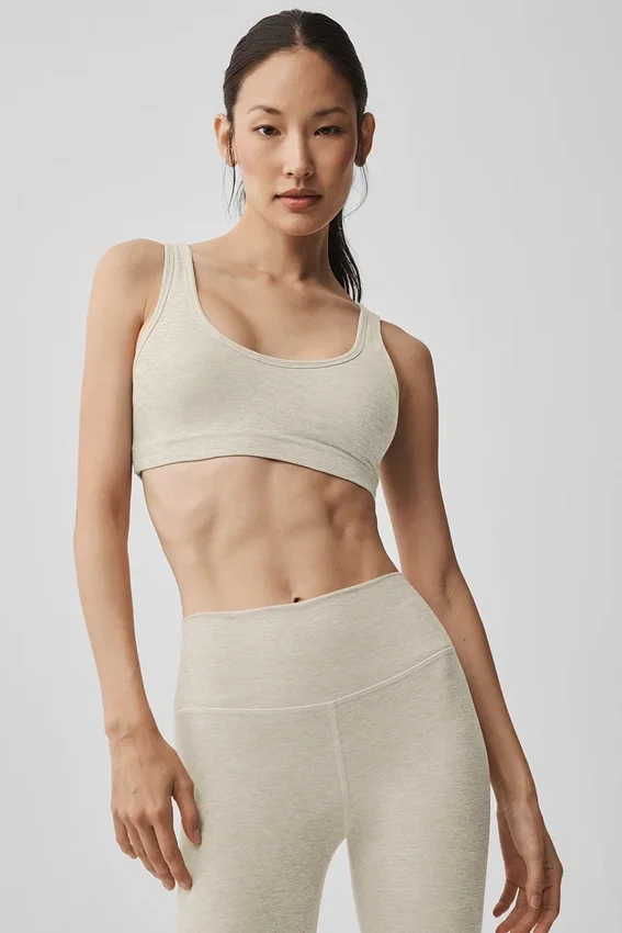Soutien-gorge Alosoft Center Stage - Gris chiné avoine