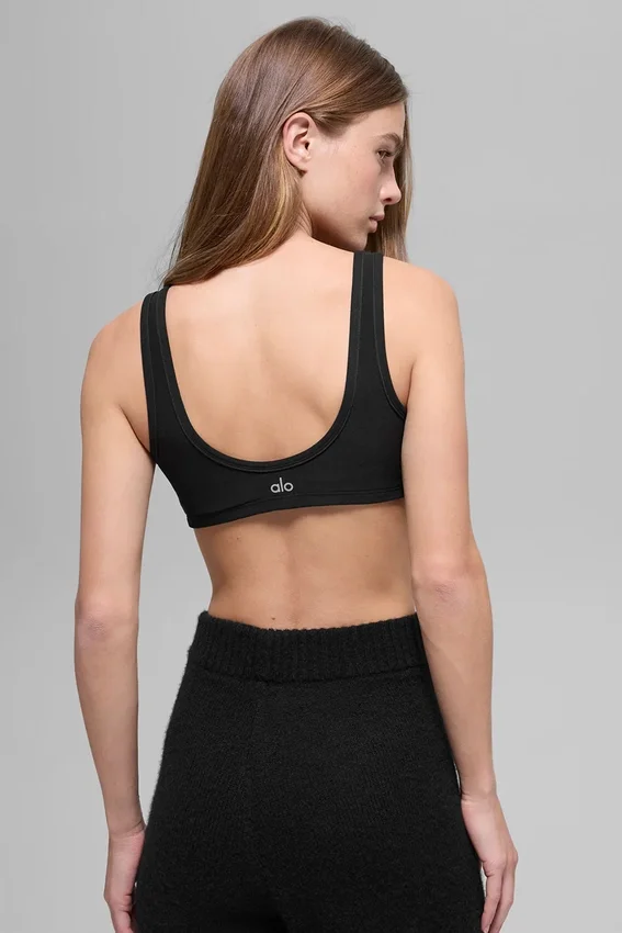 Soutien-gorge Alosoft Center Stage - Noir