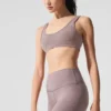 Soutien-gorge Alosoft Center Stage - Rose foncé Quartz Heather