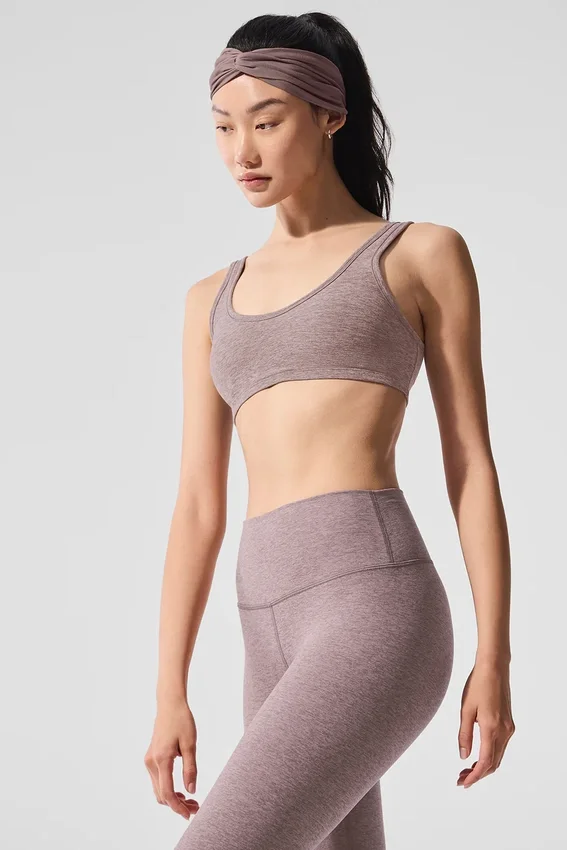 Soutien-gorge Alosoft Center Stage - Rose foncé Quartz Heather