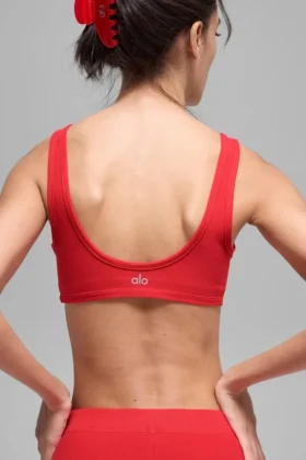 Soutien-gorge Alosoft Center Stage – Rouge vif