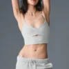 Soutien-gorge Alosoft Highlight - Gris chiné athlétique