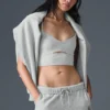 Soutien-gorge Alosoft Highlight - Gris chiné athlétique