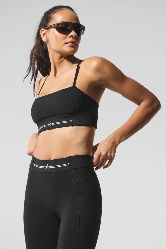 Soutien-gorge Alosoft Relay - Noir/Blanc