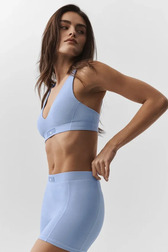 Soutien-gorge Alosoft Sincere - Bleu Provence clair