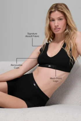 Soutien-gorge Alosoft Sincere – Noir
