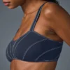 Soutien-gorge Alosoft Sunray - Bleu marine/Ivoire
