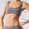 Soutien-gorge Alosoft Sunray délavé - Cool Grey Wash