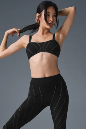 Soutien-gorge Alosoft Sunray - Noir/Blanc
