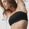 Soutien-gorge bandeau Airbrush - Noir
