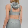 Soutien-gorge à capuche Airlift Light Speed - Gris lunaire