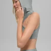 Soutien-gorge à capuche Airlift Light Speed - Gris lunaire