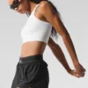Soutien-gorge à col haut Seamless Delight - Blanc