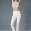 Soutien-gorge à col haut Seamless Delight - Gris chiné athlétique