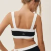 Soutien-gorge « Cotton Cashmere Capri Dream » - Noir/Blanc