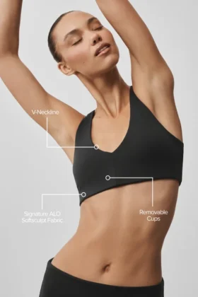 Soutien-gorge de base Alo Softsculpt – Noir